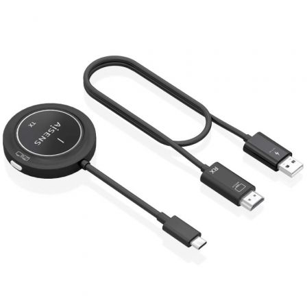 Adaptador/Transmissor de vídeo sem fios USB Tipo-C - HDMI Aisens ASWL-H2KC30M003-BK - Imagem 2