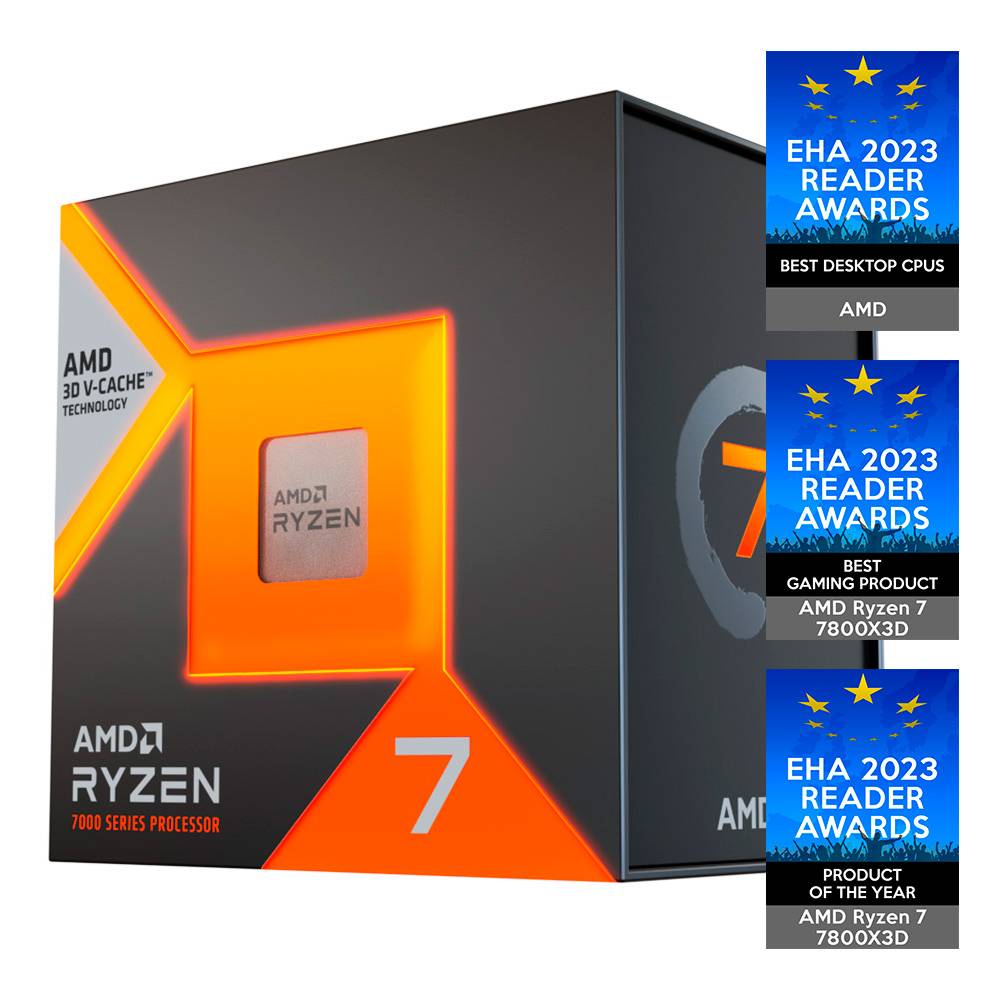 Processador AMD Ryzen 7-7800X3D 4.20GHz Socket AM5