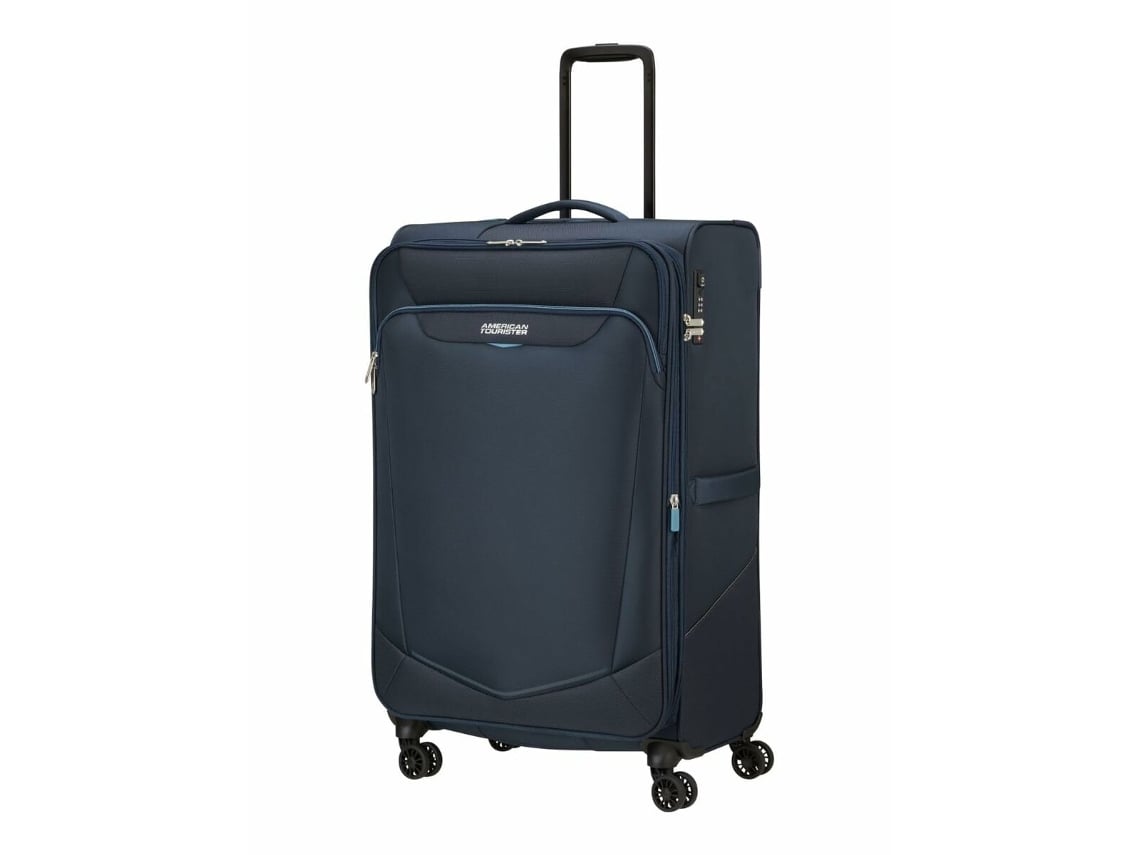 Mala Grande American Tourister SummerRide Spinner 80cm/ 80x48x30cm/ 4 Rodas/ Azul Marinho - Imagem 3