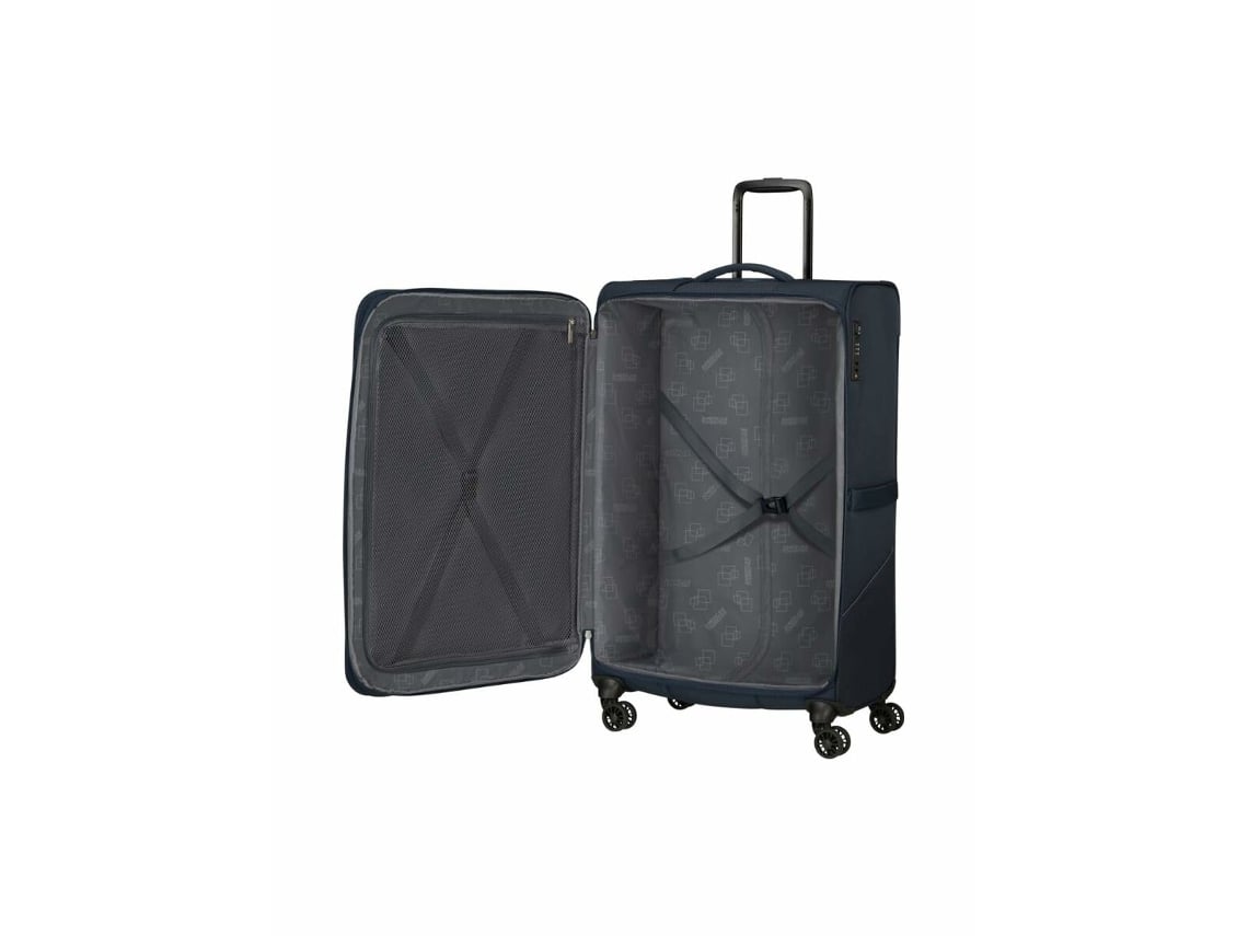 Mala Grande American Tourister SummerRide Spinner 80cm/ 80x48x30cm/ 4 Rodas/ Azul Marinho - Imagem 5