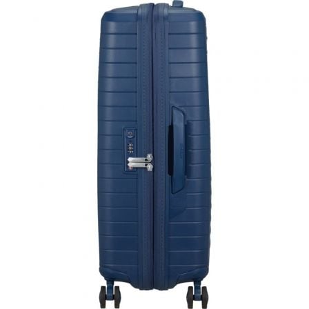 Mala Média American Tourister FastForward Spinner Expansível 68cm/ 68x46x30cm/ 4 Rodas/ Azul Marinho - Imagem 4