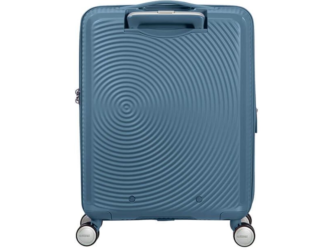 Mala de Cabine American Tourister SoundBox Spinner 55cm/ 55x40x20cm/ 4 Rodas/ Azul Pedra - Imagem 3