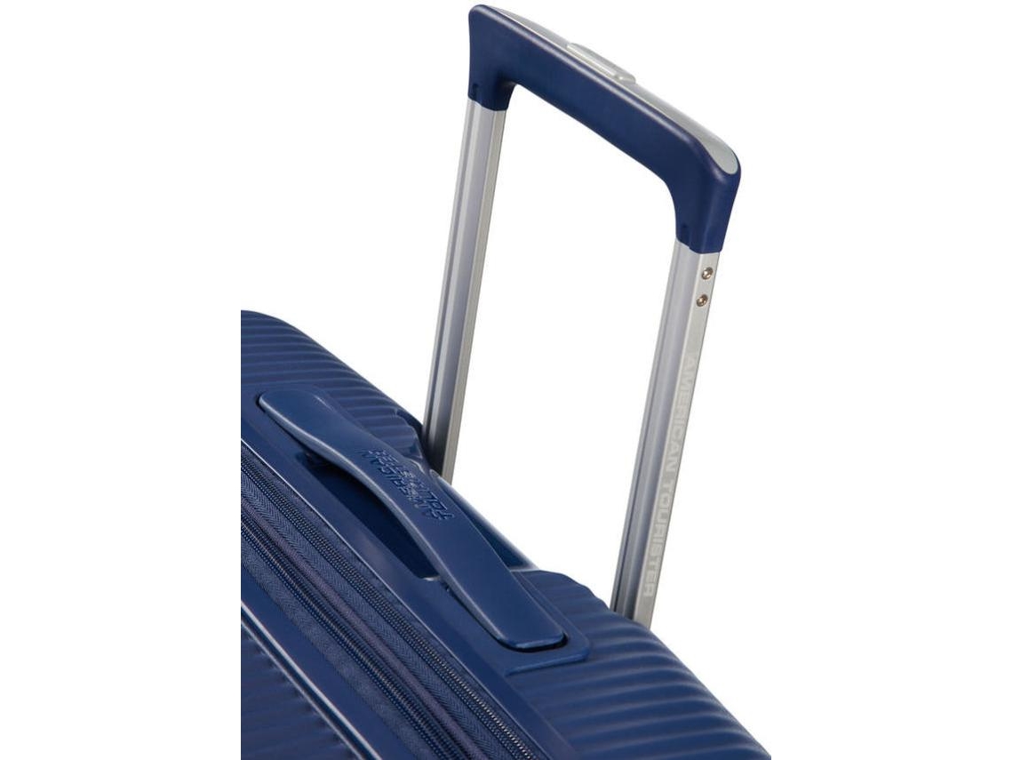 Mala Grande American Tourister SoundBox Spinner 77cm/ 77x51.5x29.5cm/ 4 Rodas/ Azul-Marinho - Imagem 3