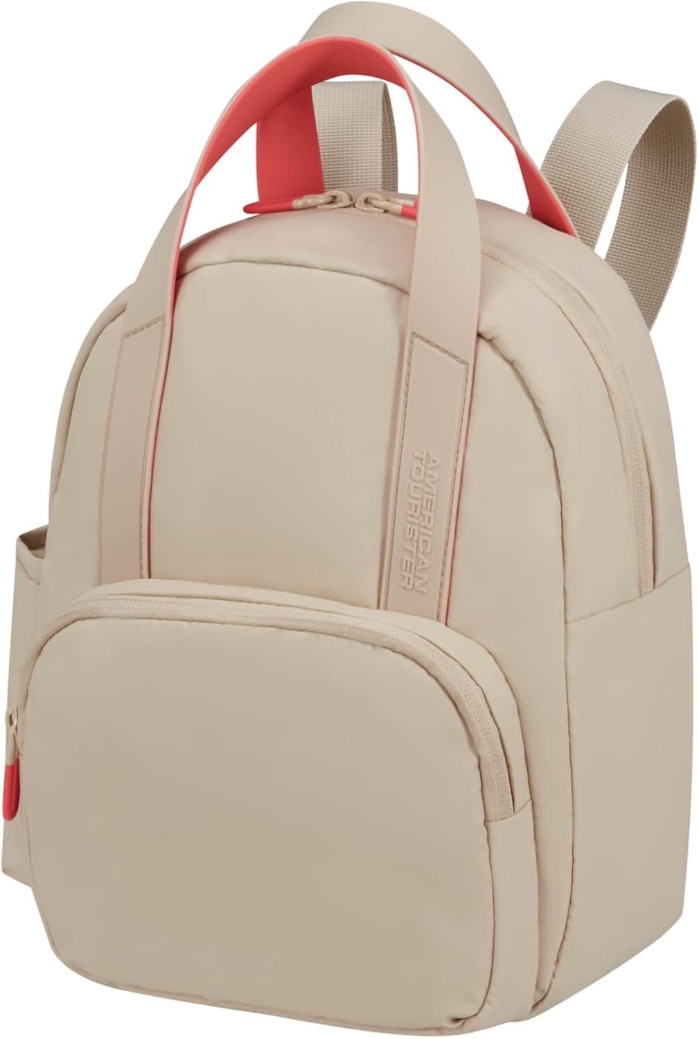 Mochila American Tourister Puffypop S/ Capacidade 8.5L/ Bege