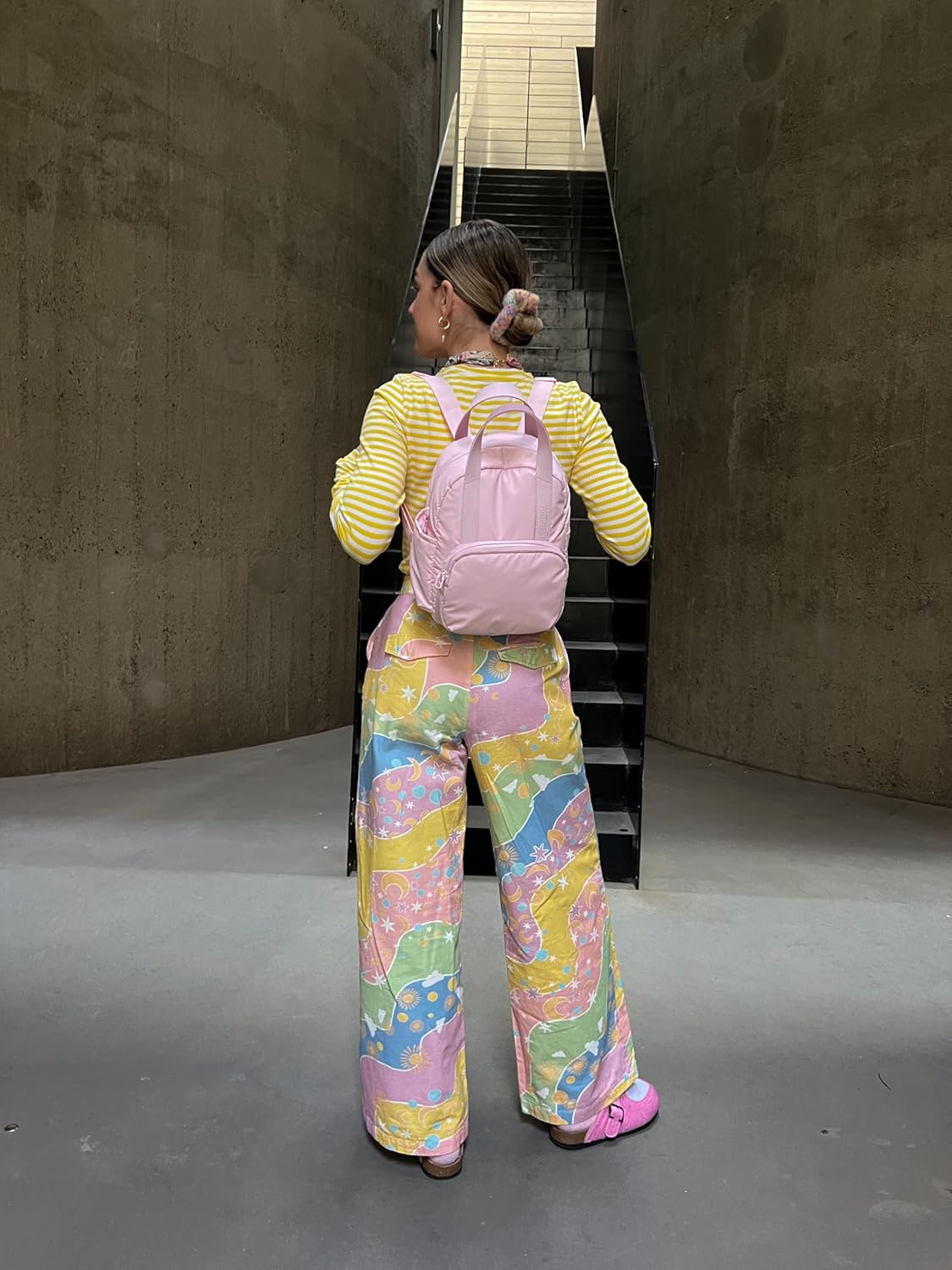 Mochila American Tourister Puffypop S/ Capacidade 8.5L/ Rosa - Imagem 7