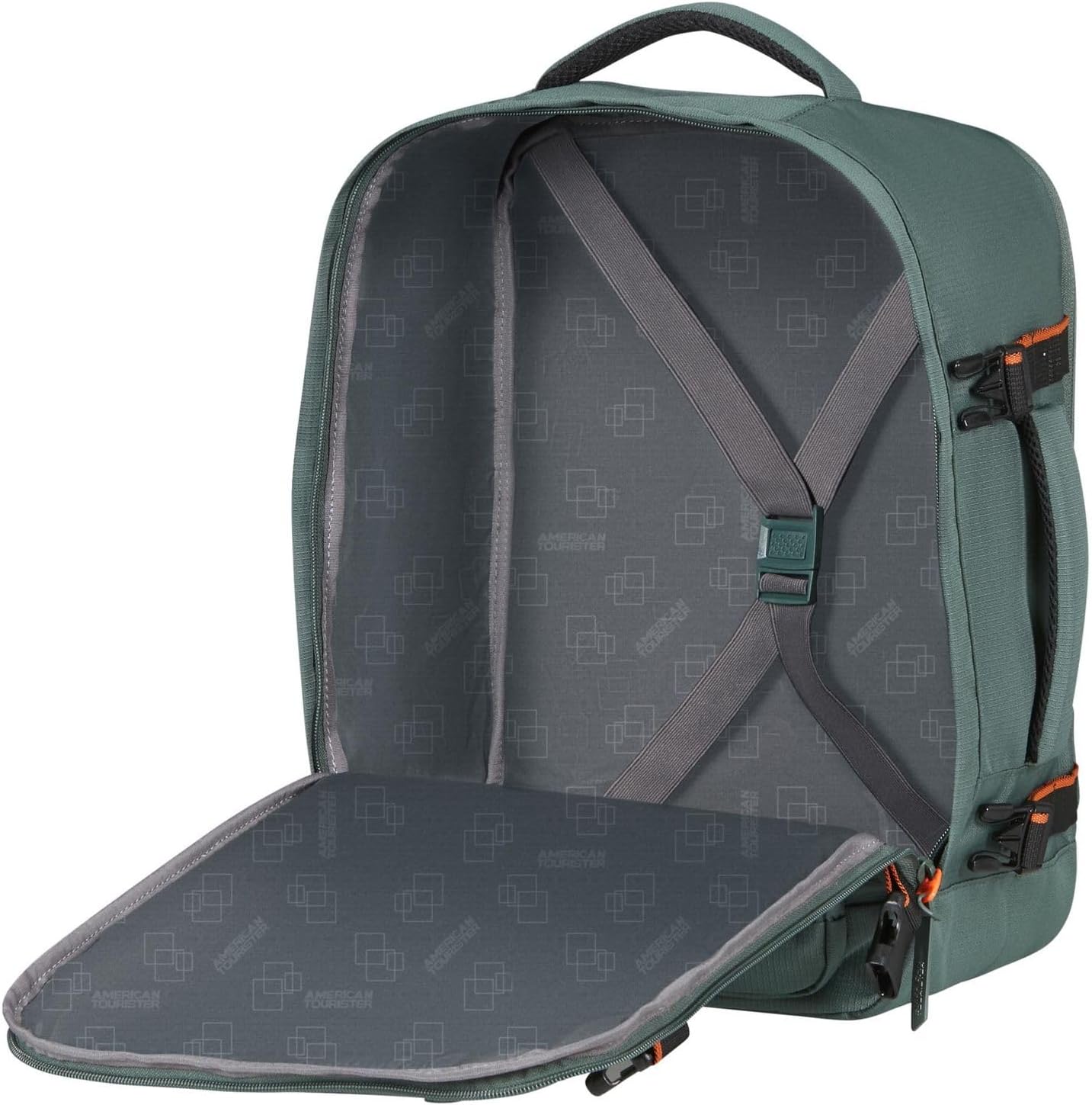 Mochila American Tourister Take2cabin S/M para Portáteis até 15.6"/ 26.5L/ Verde Escuro - Imagem 6