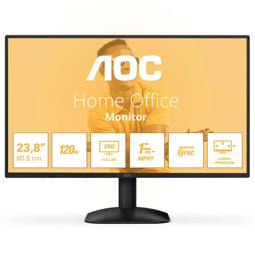 Monitor AOC 24B31H 23.8"/ Full HD/ Preto