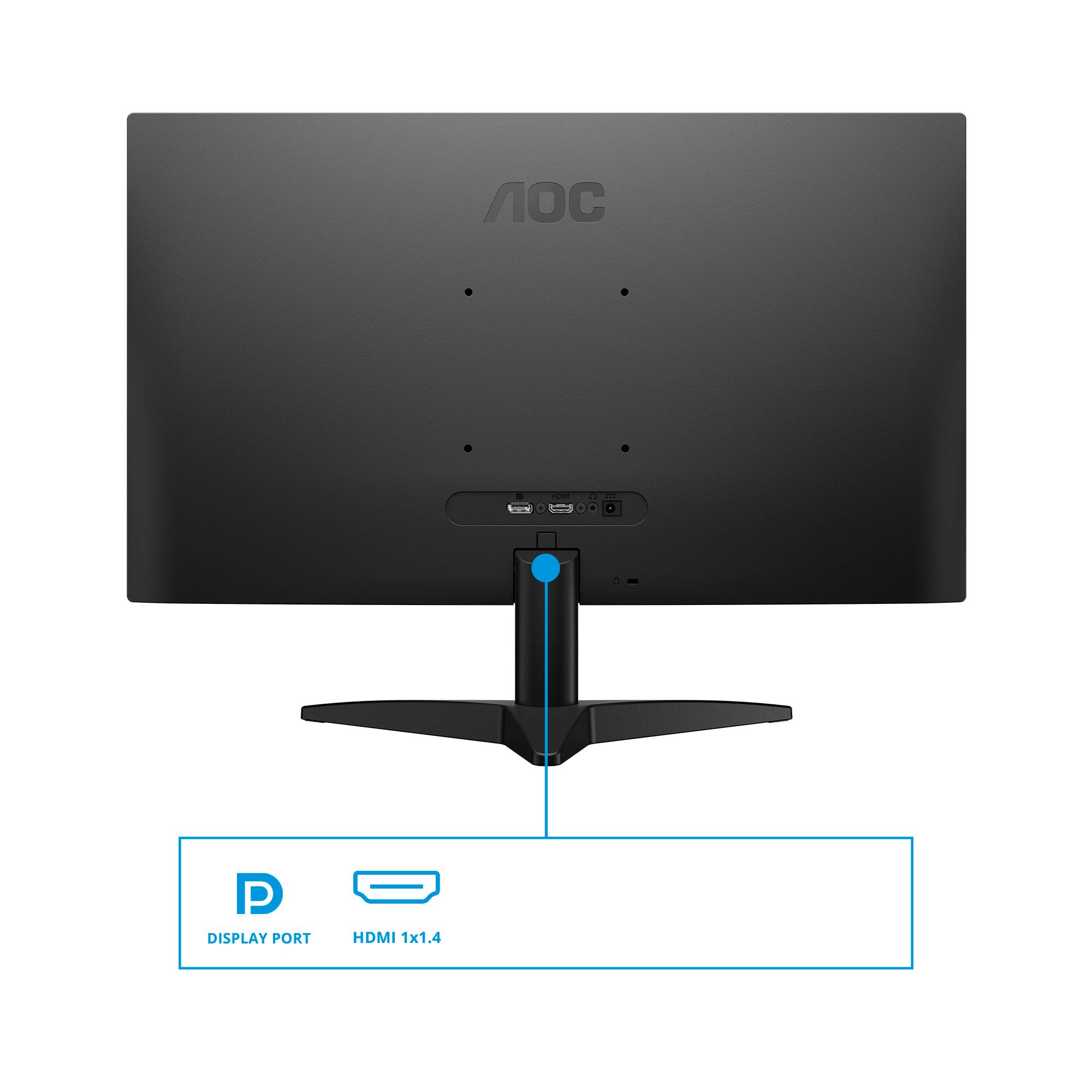 Monitor Gaming AOC 24B36X 23.8"/ Full HD/ 0.5ms/ 144Hz/ IPS/ Preto - Imagem 6