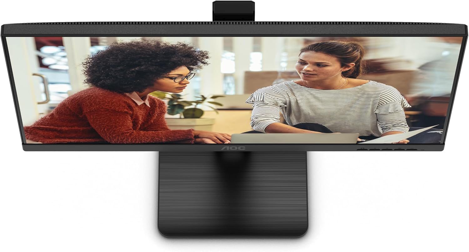Monitor AOC 24E3QAF 23.8"/ Full HD/ Multimédia/ Regulável em altura/ Preto - Imagem 6