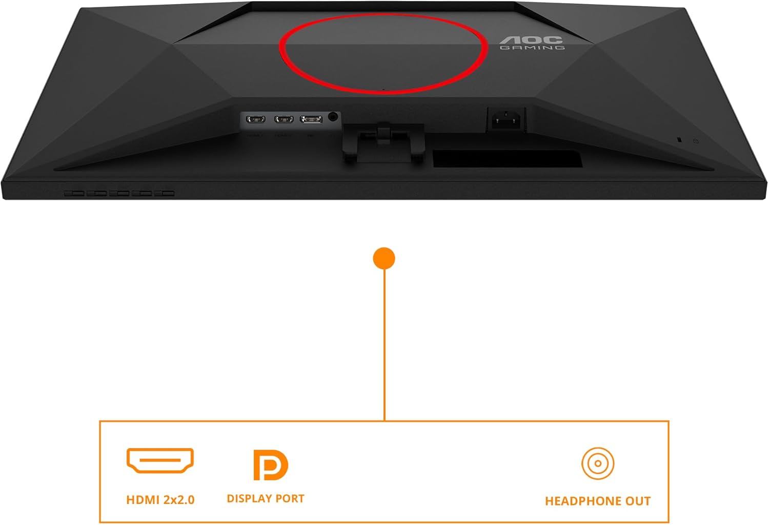 Monitor Gaming AOC 27G4HRE 27" Full HD Fast IPS 200Hz 1ms GtG HDR10 G-Sync Preto - Imagem 4