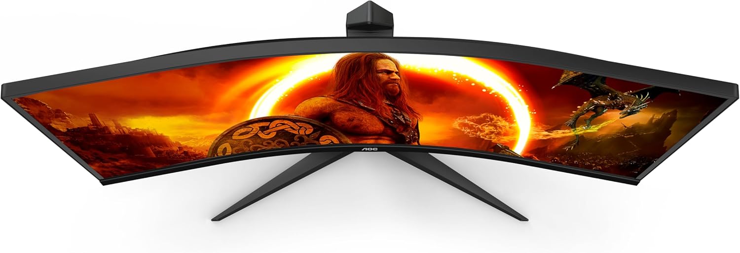 Monitor Gaming Ultra-panorâmico Curvo AOC CU34G2XP/BK 34"/ WQHD/ 1ms/ 180Hz/ VA/ Preto - Imagem 6