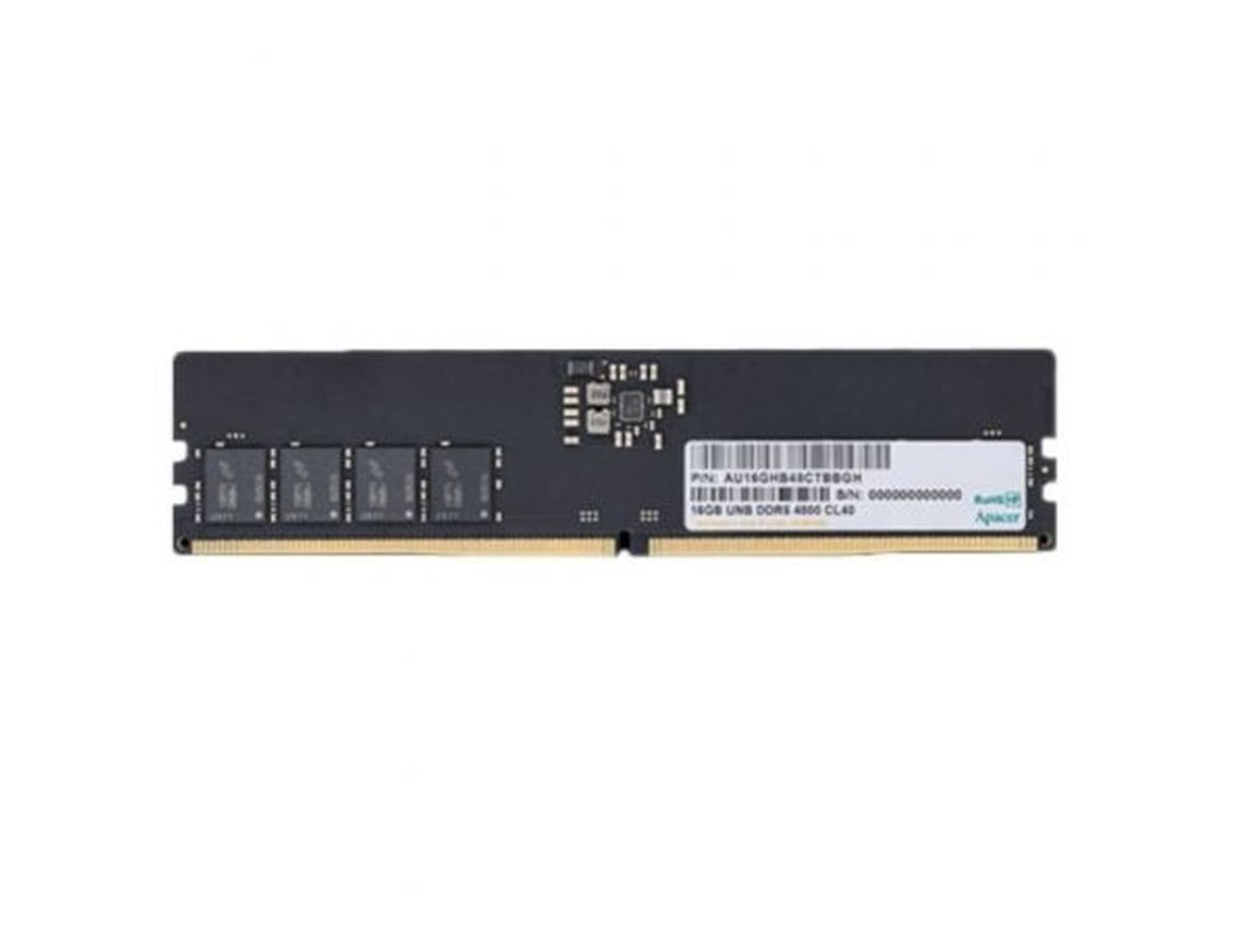 Memória RAM Apacer FL.16G2C.PKH 16GB/ DDR5/ 5600MHz/ 1.1V/ CL46/ DIMM - Imagem 1