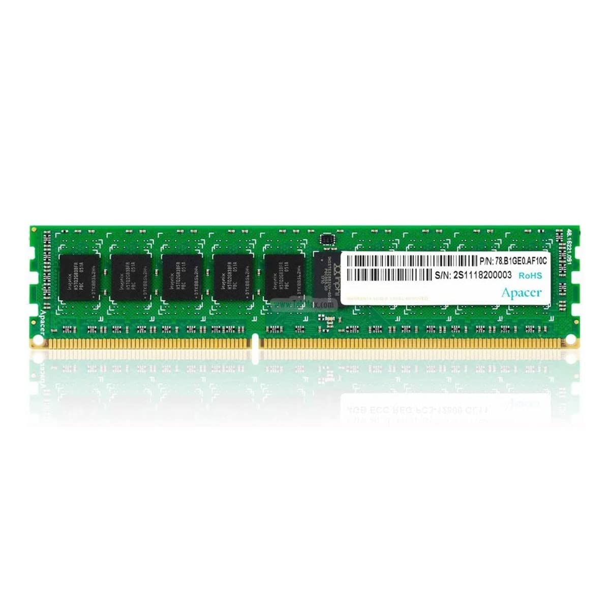 Memória RAM Apacer 8GB/ DDR3/ 1600MHz/ 1.5V/ CL11/ DIMM