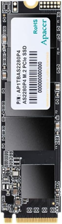 Disco SSD Apacer AS2280P4 1TB/ M.2 2280 PCIe Gen3/ Full Capacity - Imagem 3