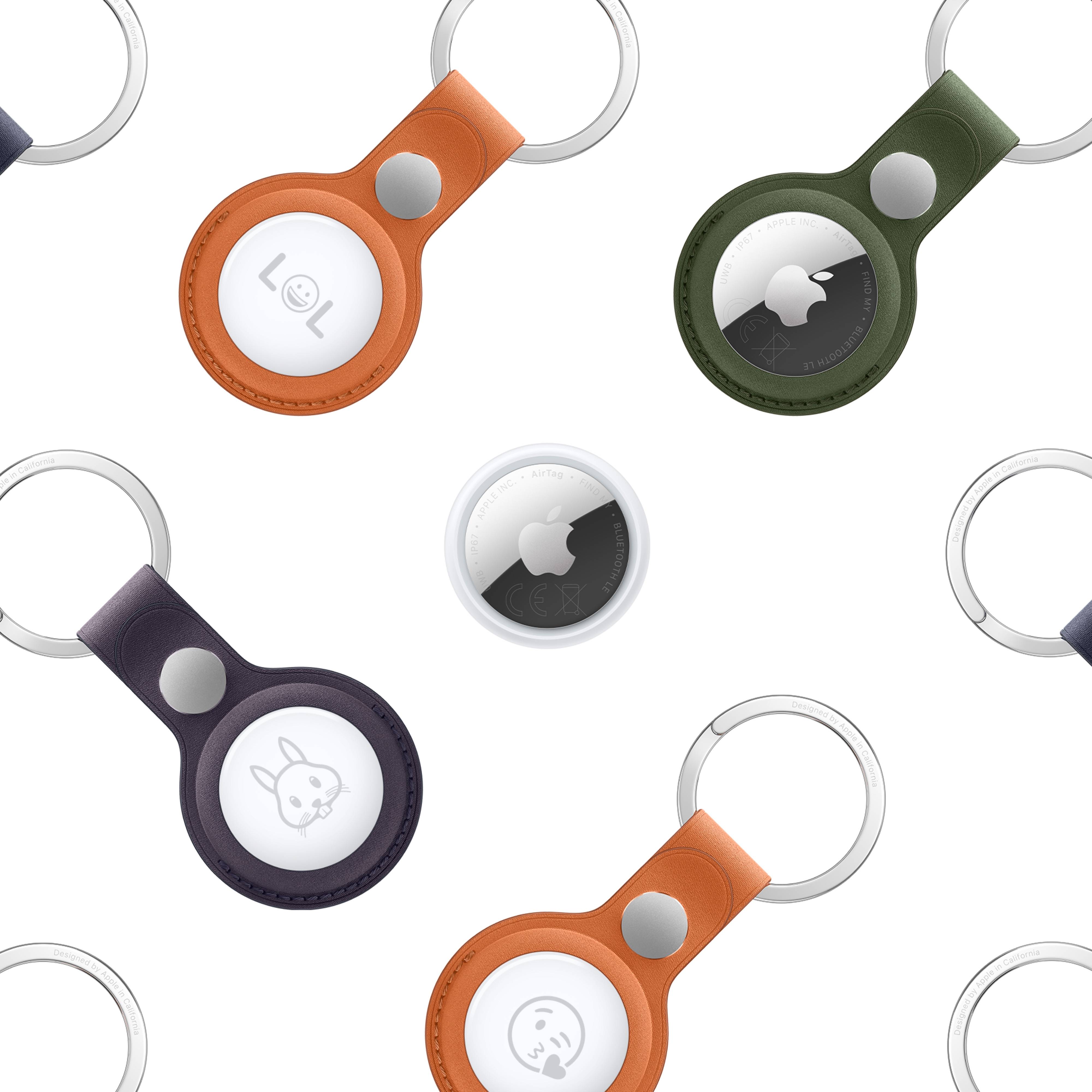 Localizador Apple AirTag Pack de 4 Unidades Branco MFEA4ZY/A - Imagem 4