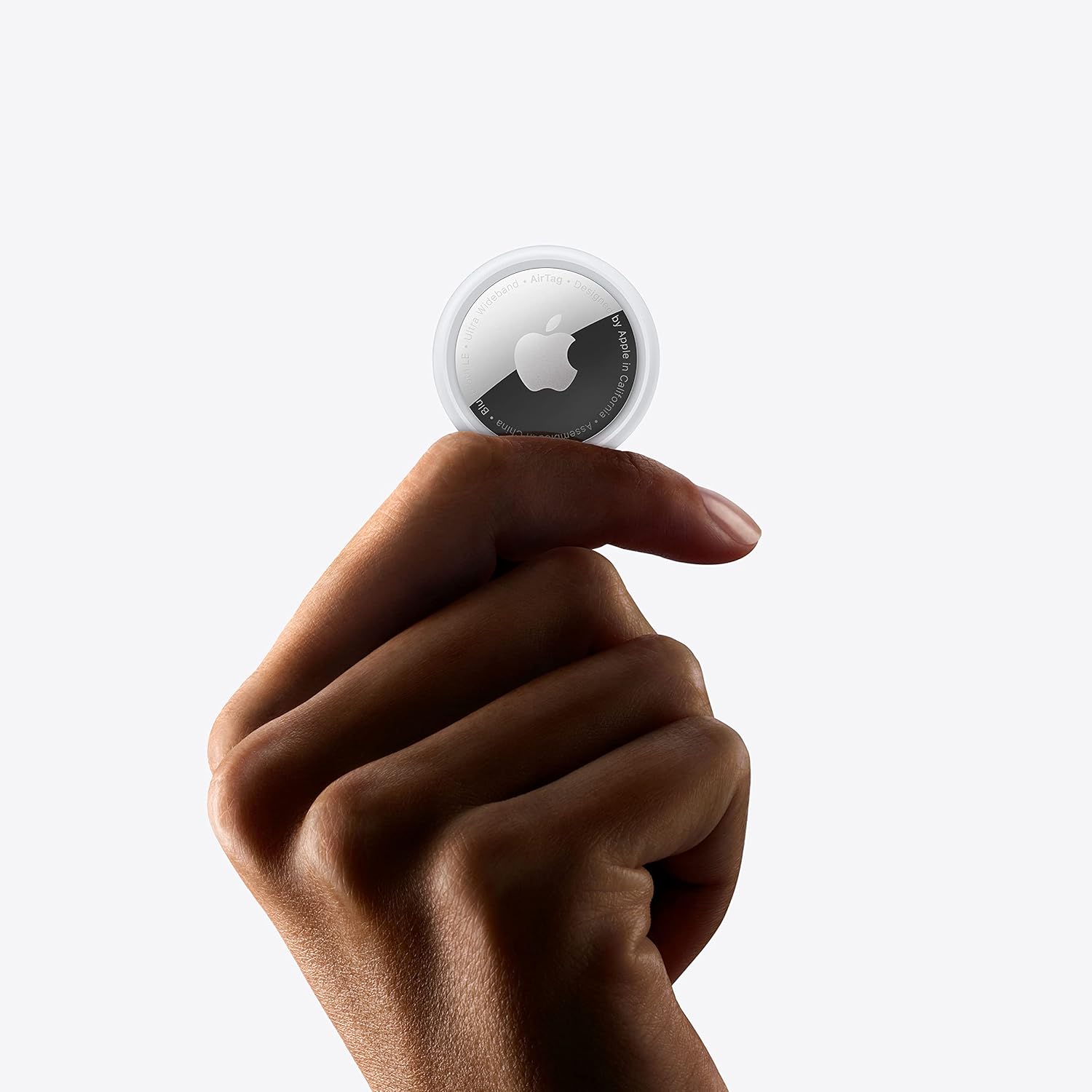 Localizador Apple AirTag Pack 4 Unidades Branco e Prateado - Imagem 2