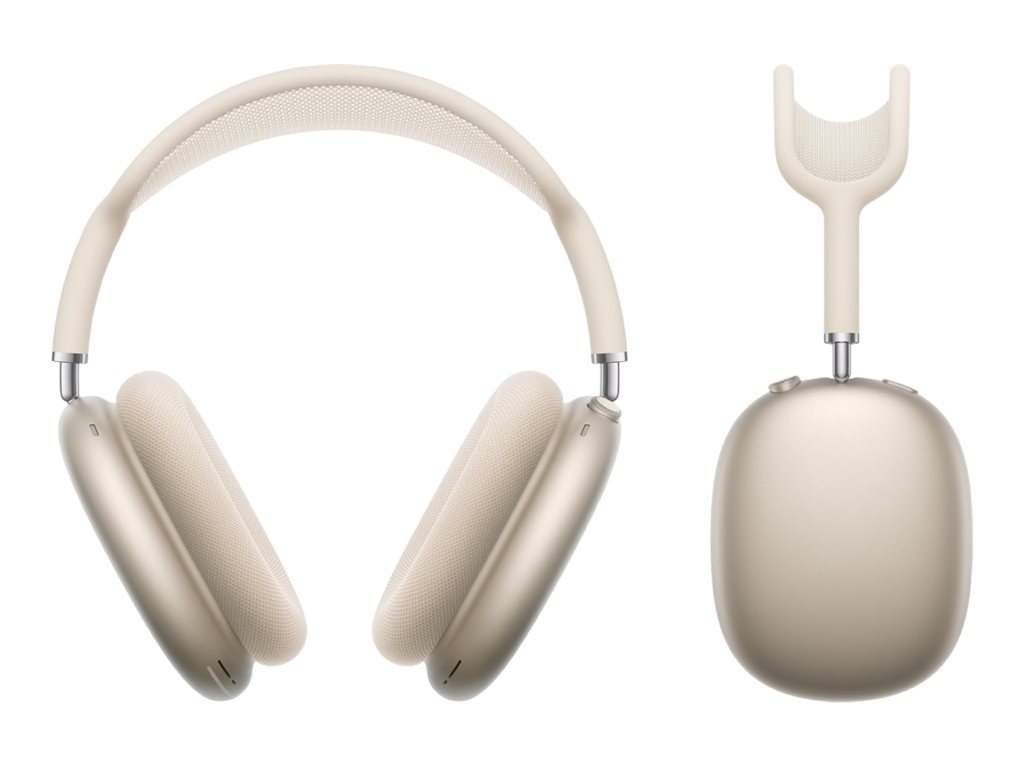 Auscultadores Bluetooth Apple Airpods Max USB-C/ Branco Estrela - Imagem 2
