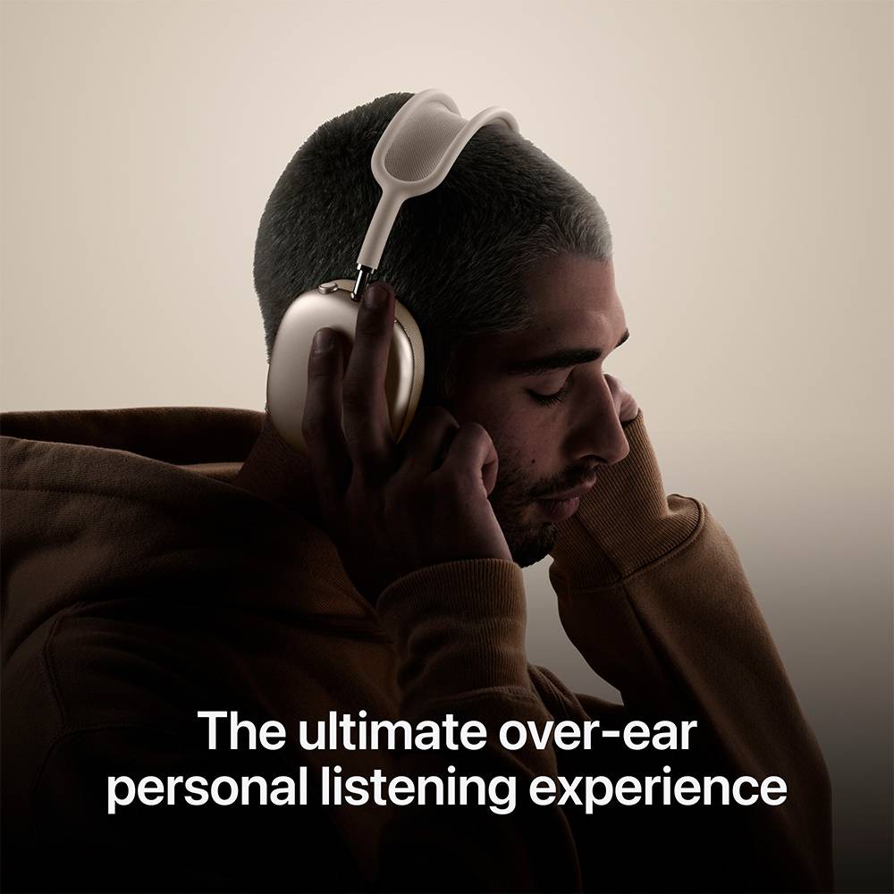 Auscultadores Bluetooth Apple Airpods Max USB-C/ Laranja - Imagem 2