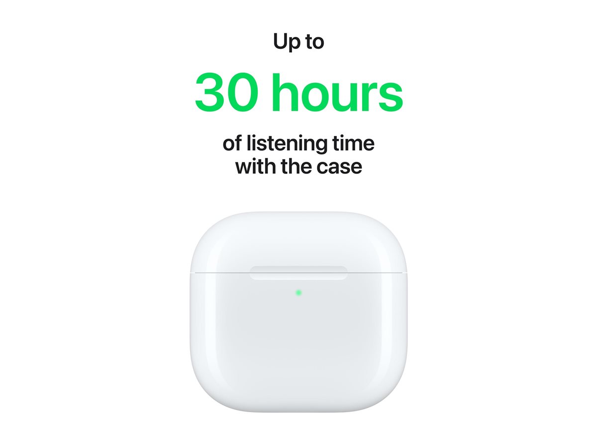 Auscultadores Bluetooth Apple Airpods V4 4.ª Geração