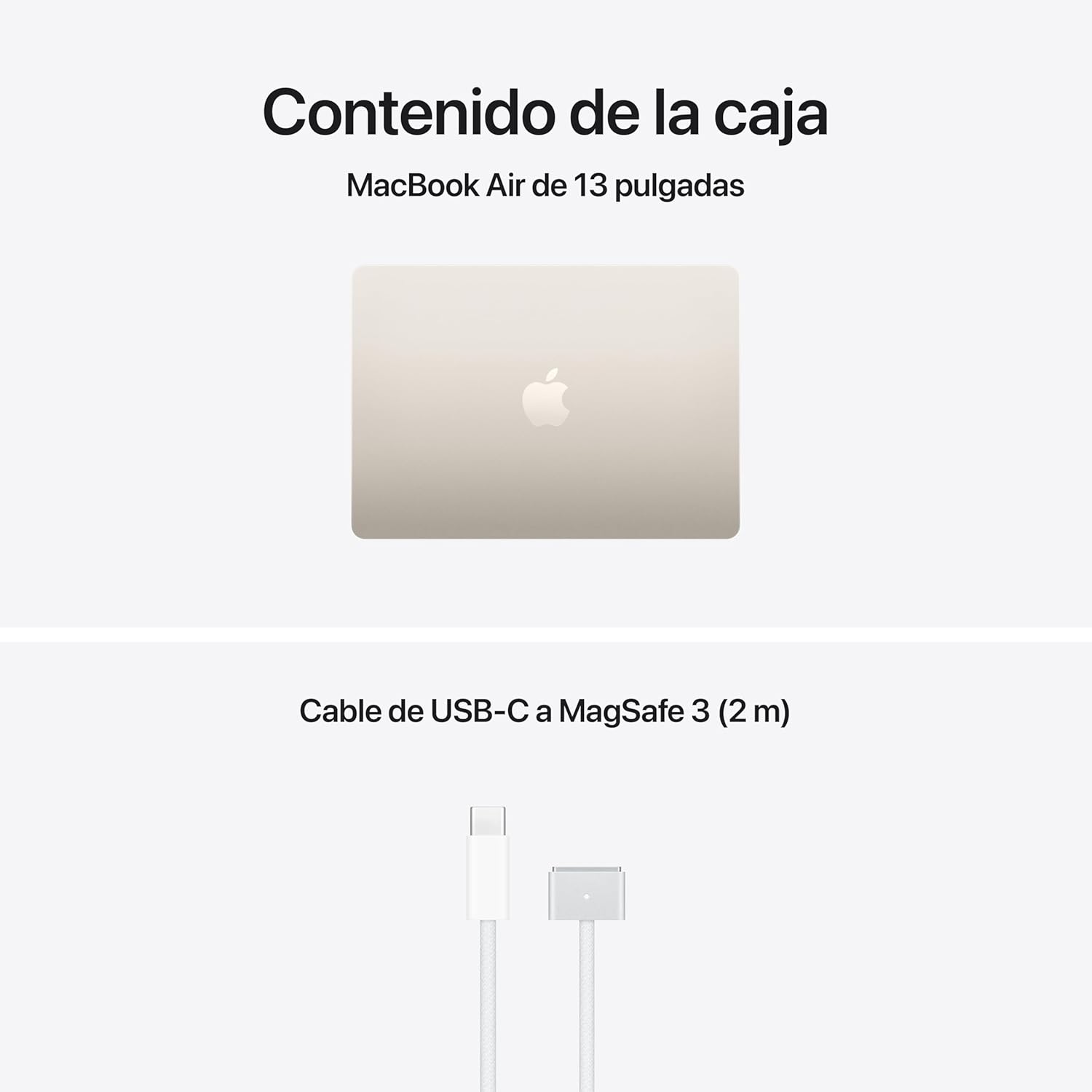 Apple Macbook Air 13,6"/ M5 10-Core CPU/ 24GB/ 1TB SSD/ 10-Core GPU/ Branco Estrela - Imagem 6