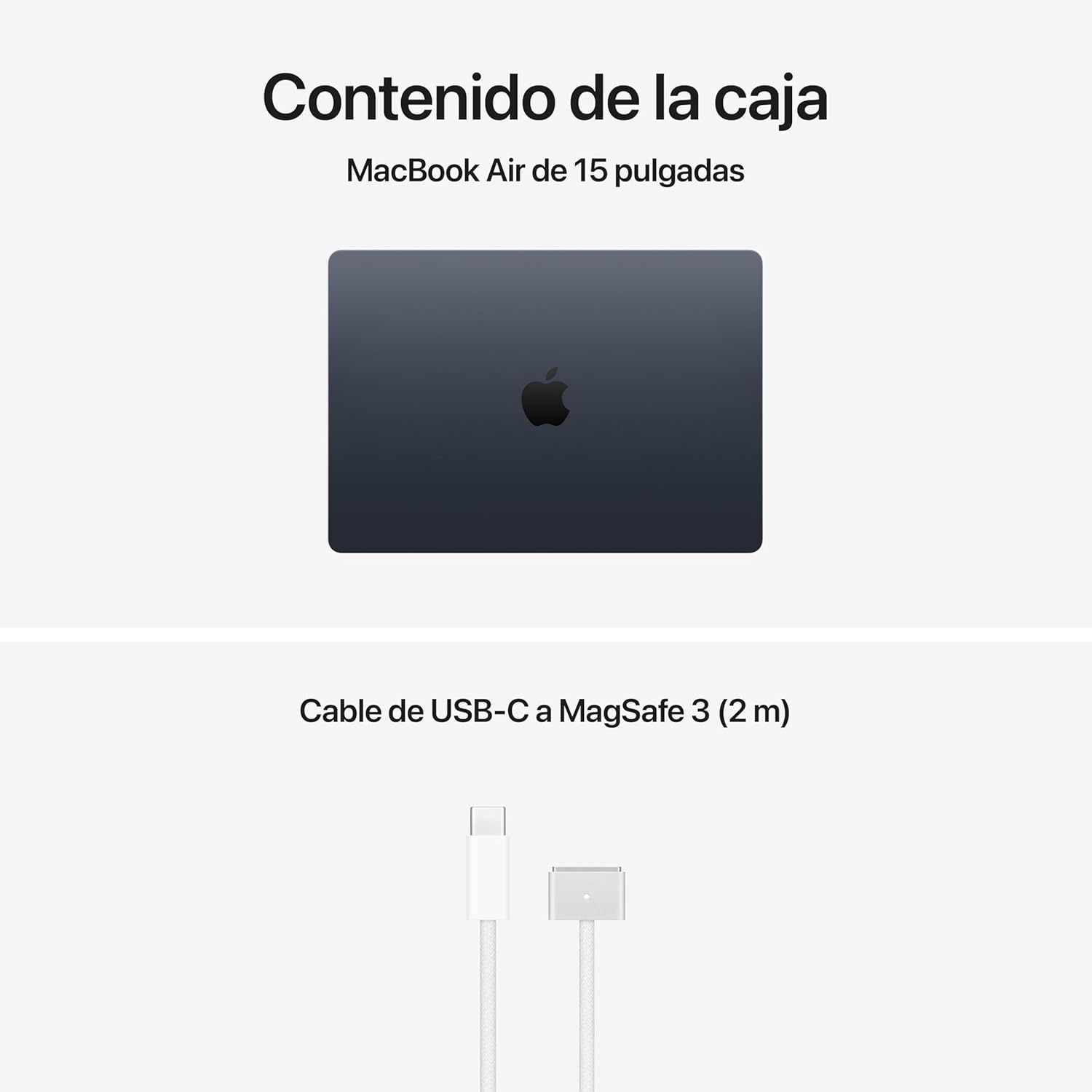 Apple Macbook Air 15,3"/ M5 10-Core CPU/ 24GB/ 1TB SSD/ 10-Core GPU/ Meia-noite - Imagem 6