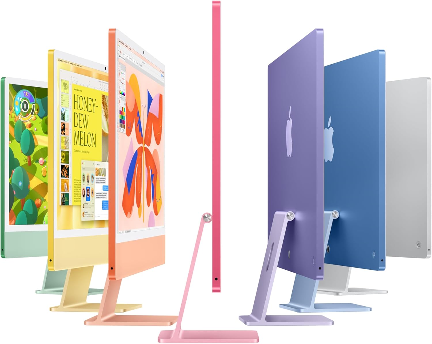 Apple iMac 24" Retina 4,5K / M4 10-Core CPU/ 24Gb/ 512Gb SSD/ 10-Core GPU/ Azul - Imagem 2