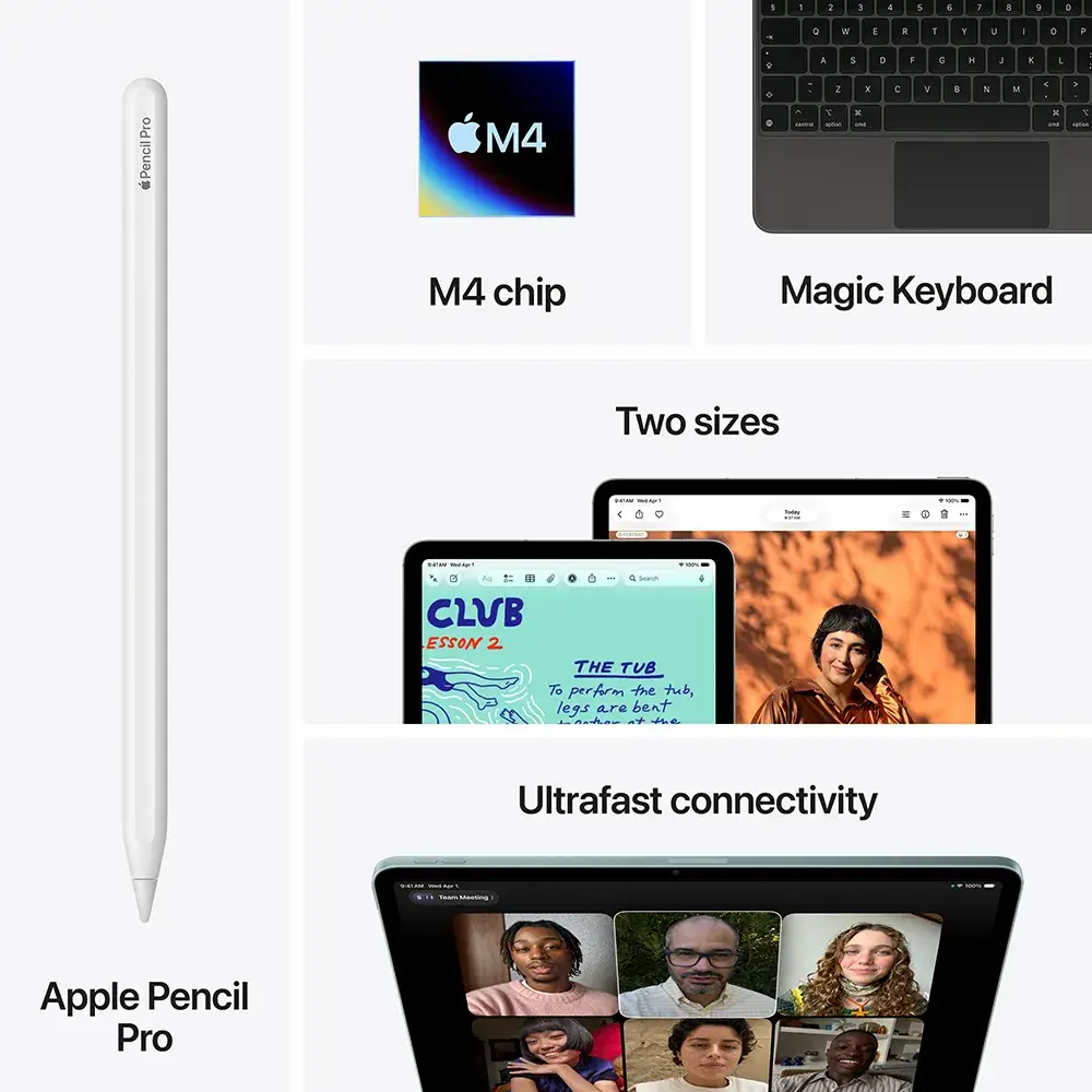 Apple iPad Air 11" 8.ª Wi-Fi/ M4/ 128GB/ Azul - Imagem 9