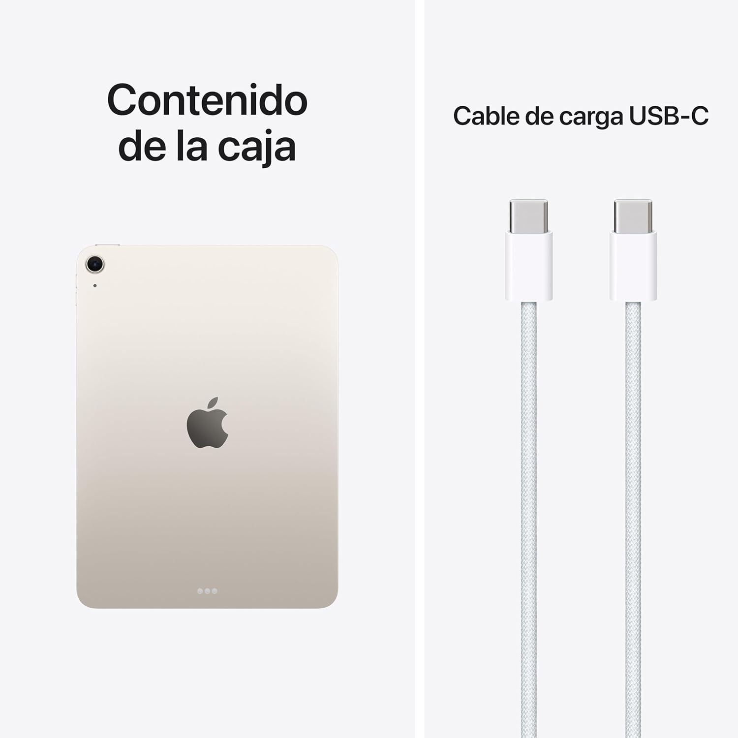 Apple iPad Air 11" 8.ª Wi-Fi/ M4/ 512GB/ Branco Estrela - Imagem 6