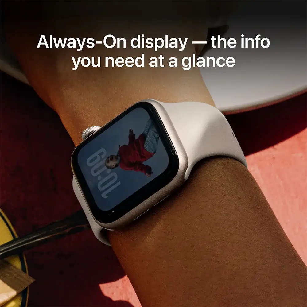 Apple Watch SE3/ GPS/ Cellular/ 44mm/ Caixa de Alumínio Meia-Noite/ Bracelete Desportiva Meia-Noite M/L - Imagem 5