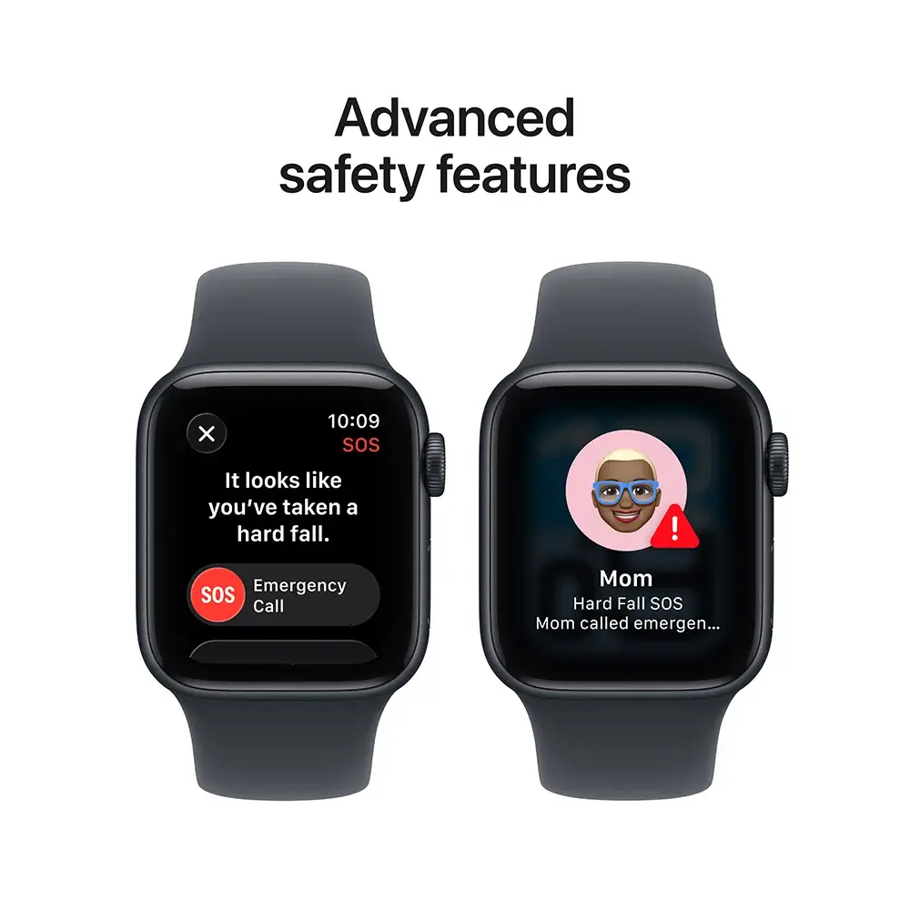 Apple Watch SE3/ GPS/ Cellular/ 44mm/ Caixa de Alumínio Meia-Noite/ Bracelete Desportiva Meia-Noite M/L - Imagem 7