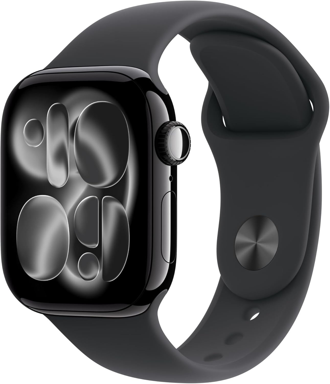 Apple Watch Series 11/ GPS/ Cellular/ 42mm/ Preto Azeviche/ Bracelete Desportiva Preta (S/M)