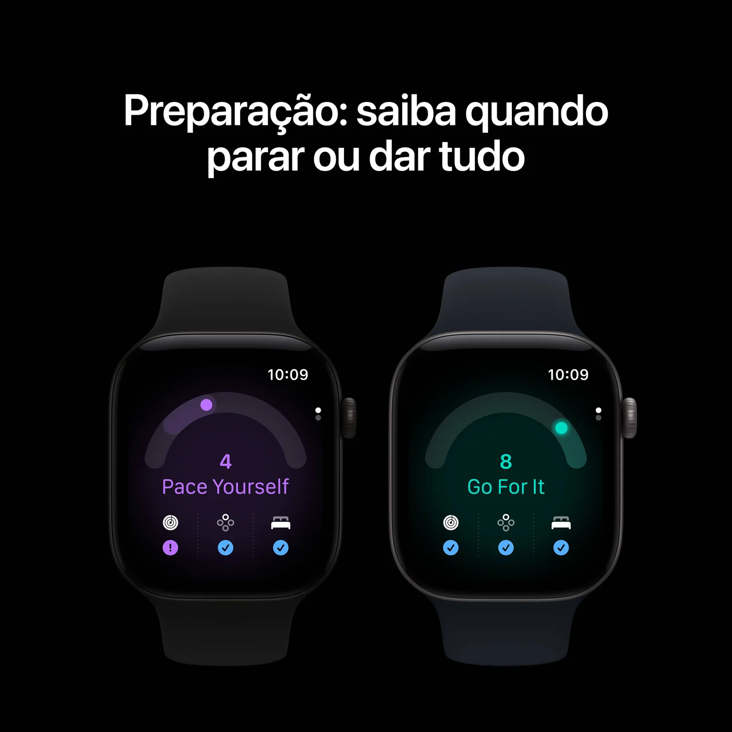 Smartwatch Apple Watch Series 12 GPS 42mm Preto com Bracelete Desportiva Preto (S/M) - Imagem 4