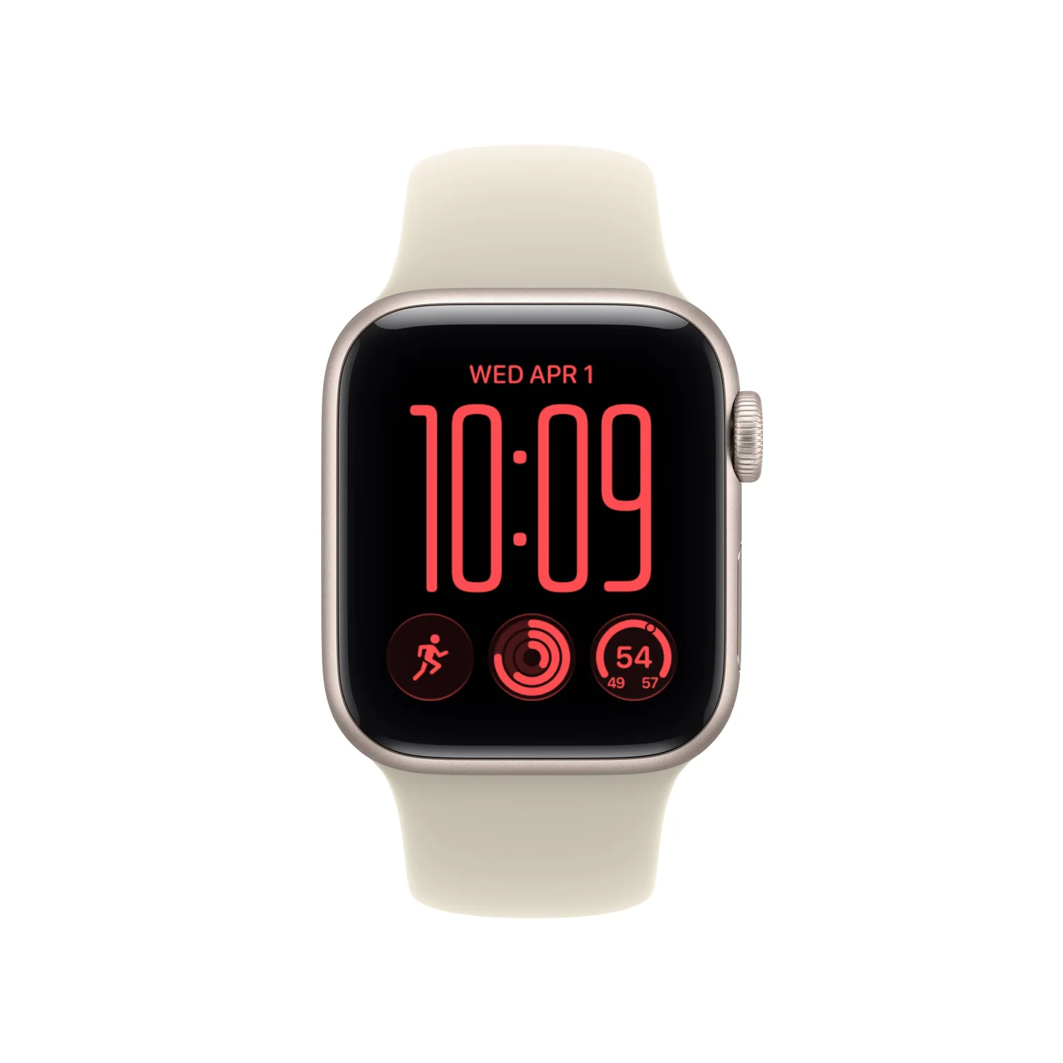 Smartwatch Apple Watch SE GPS 40mm Caixa Alumínio Branco Estrela Bracelete Desportiva Areia M/L - Imagem 2