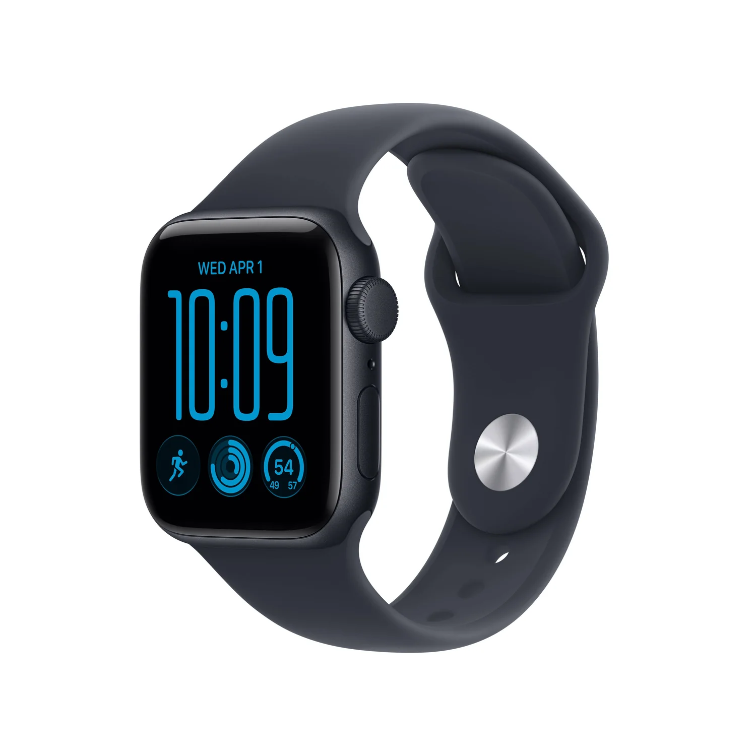 Smartwatch Apple Watch SE GPS 40mm Caixa Alumínio Meia-noite Bracelete Desportiva Azul Marinho M/L - Imagem 1