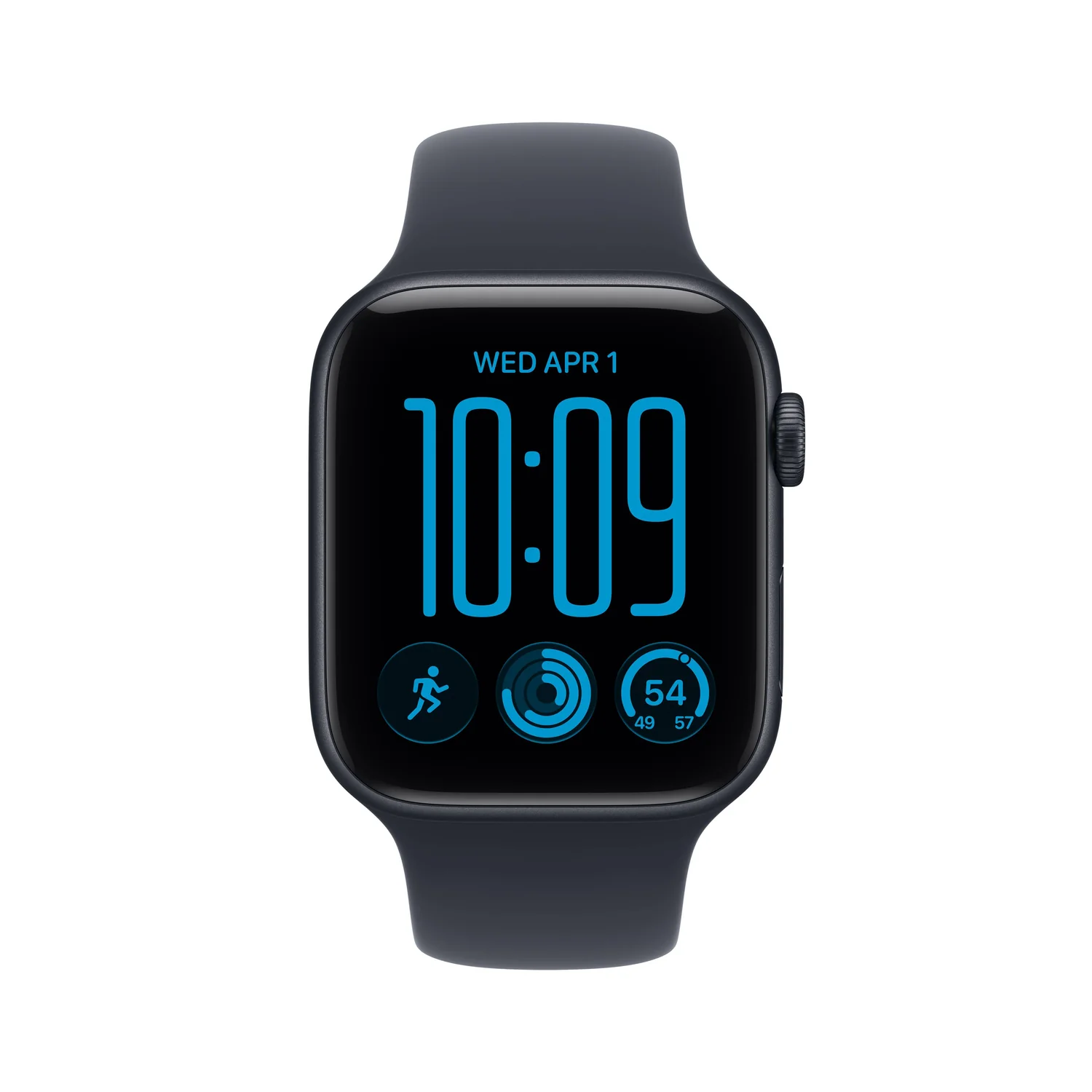 Smartwatch Apple Watch SE (3ª Geração) GPS 44mm Caixa Alumínio Meia-noite Bracelete Desportiva Azul Marinho M/L - Imagem 2