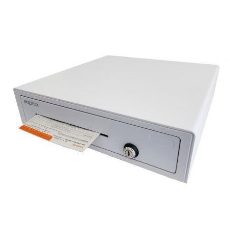 Gaveta de Dinheiro Approx appCASH01WH/ Manual e Automático/ Branco - Imagem 4