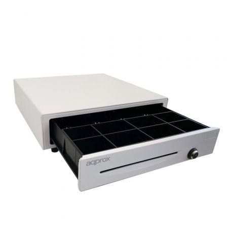Gaveta de Dinheiro Approx appCASH01WH/ Manual e Automático/ Branco - Imagem 2