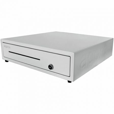 Gaveta de Dinheiro Approx appCASH01WH/ Manual e Automático/ Branco