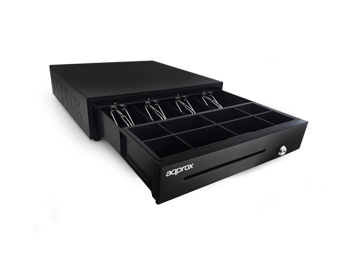Gaveta de Dinheiro Approx appCASH01/ Manual e Automático/ Preto - Imagem 5