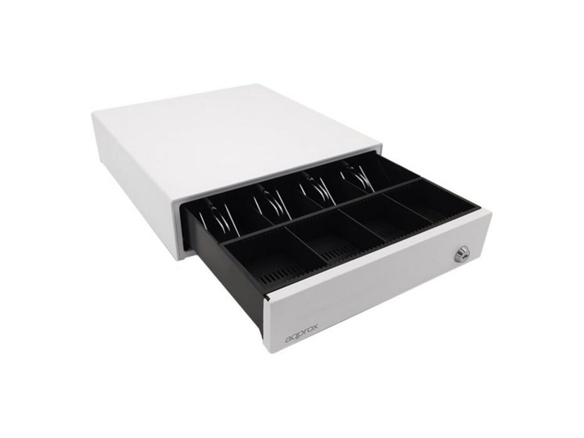 Gaveta de Dinheiro Approx appCASH33WH/ Manual e Automático/ Branco - Imagem 5