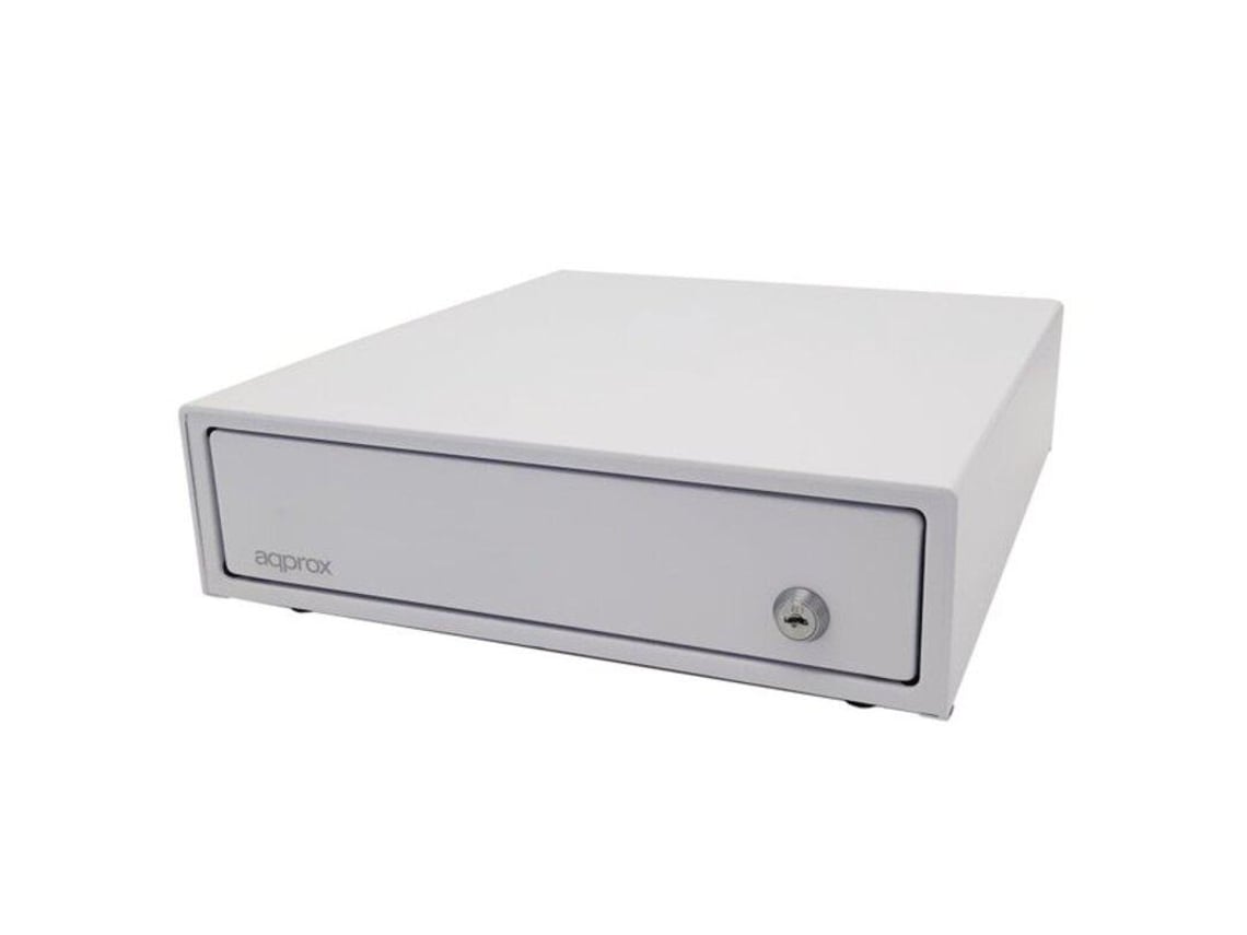 Gaveta de Dinheiro Approx appCASH33WH/ Manual e Automático/ Branco - Imagem 4