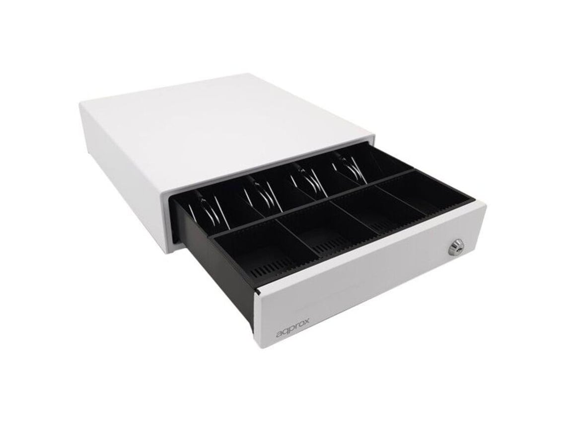 Gaveta de Dinheiro Approx appCASH33WH/ Manual e Automático/ Branco