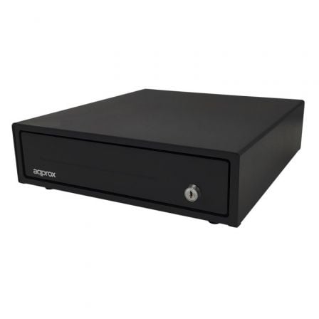 Gaveta de Dinheiro Approx appCASH33/ Manual e Automático/ Preto - Imagem 2