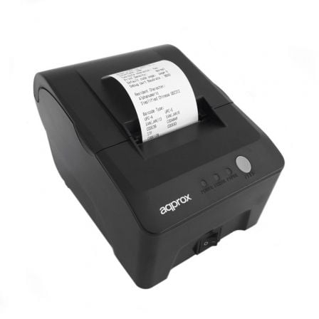 Impressora de Tickets Approx appPOS58MU/ Térmica/ Largura do papel 58mm/ USB/ Preta - Imagem 3