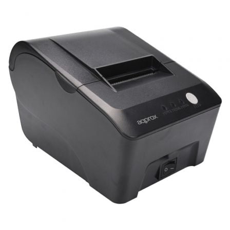 Impressora de Tickets Approx appPOS58MU/ Térmica/ Largura do papel 58mm/ USB/ Preta