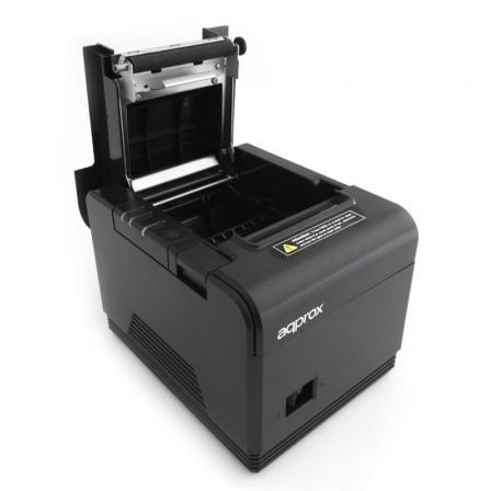 Impressora de Talões Approx appPOS80AM3/ Térmica/ Largura papel 80mm/ USB-RS232-Ethernet/ Preta - Imagem 5