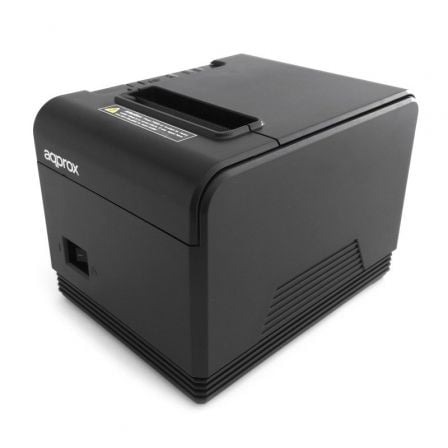 Impressora de Talões Approx appPOS80AM3/ Térmica/ Largura papel 80mm/ USB-RS232-Ethernet/ Preta - Imagem 3