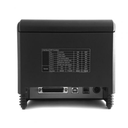 Impressora de Talões Approx appPOS80AM/ Térmica/ Largura do Papel 80mm/ USB-RS232/ Preta - Imagem 4