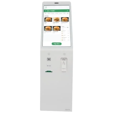 Kiosko Interativo Approx appKIOSK02-27 27" Full HD Intel Celeron J6412 8GB 128GB SSD Impressora 2D NFC Win11 - Imagem 2