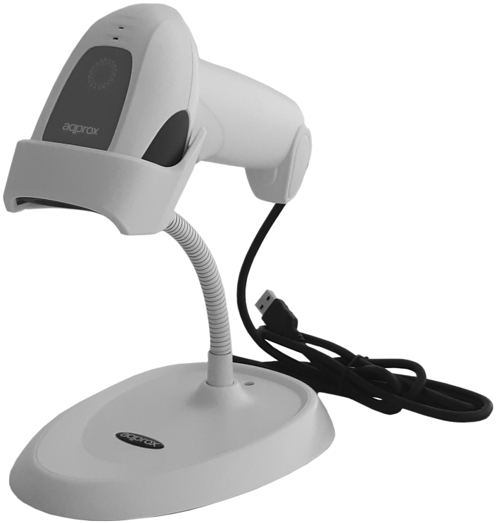 Leitor de Código de Barras 1D Approx appLS11ASWH/ USB